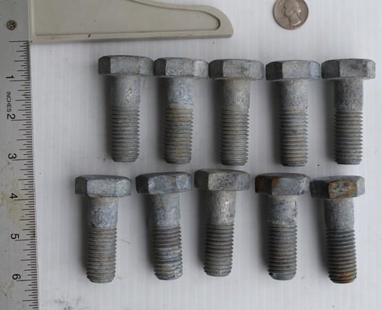 lot 100 image: Lot Of 10 Bolts A325&nbspTY ...