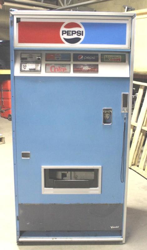 lot 15 image: Vendo  Model # VF 125 Vending...