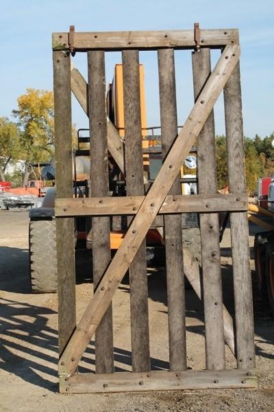 lot 24 image: Wood Stockyard Gate Came Out Of So...