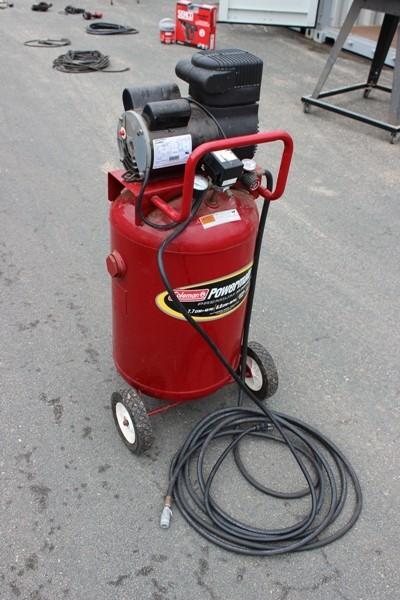 coleman powermate air compressor