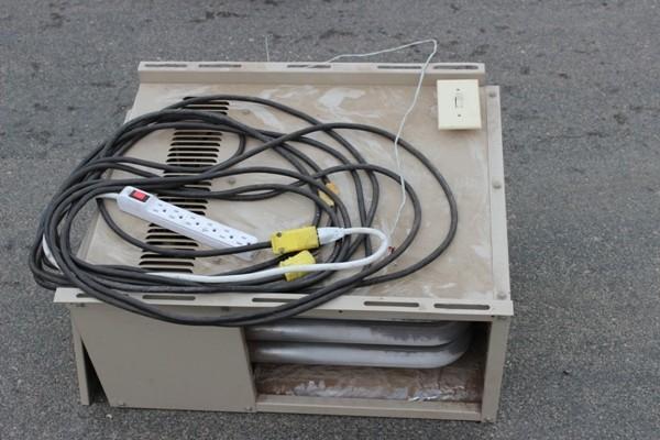 lot 72 image: FASCO Garage Heater Model # 7173 -...