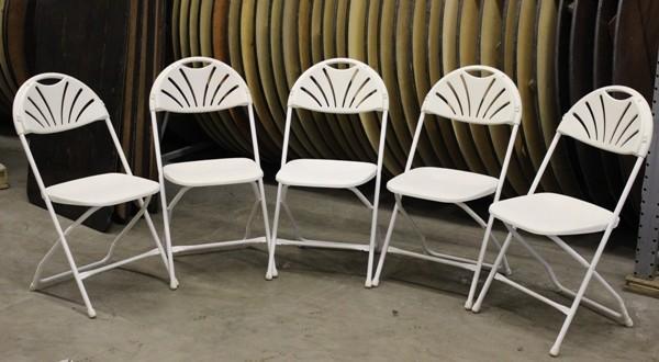 lot 81 image: MIDAS Folding Chairs LOT&nbspOf 5...