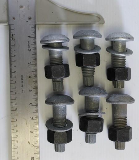 lot 98 image: Lot Of 6 A325&nbspTC&nbspSteel G...