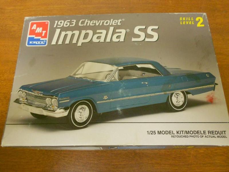 1963 Chevy Impala SS model kit. &nb...