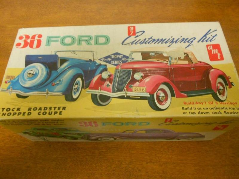 1936 Ford Stock Roadster model kit....