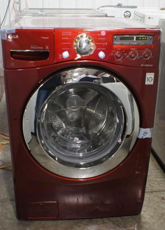 lot 11 image: New LG Washer Model # (WM2650HRA) M...