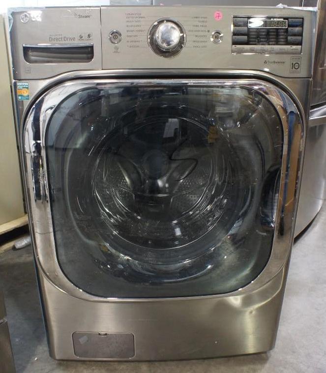 lot 17 image: New LG Washer Model # (WM8000HVA) M...