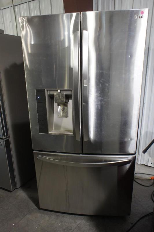 lot 2 image: New LG Refrigerator (LFX31945ST) LG...