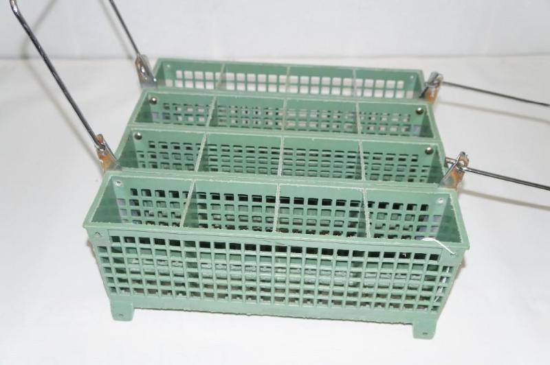 lot 40 image: Green plastic commercial dishwasher...