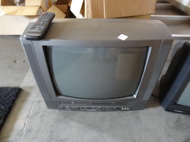 lot 113 image: Sylvania 20" TV with built in ...