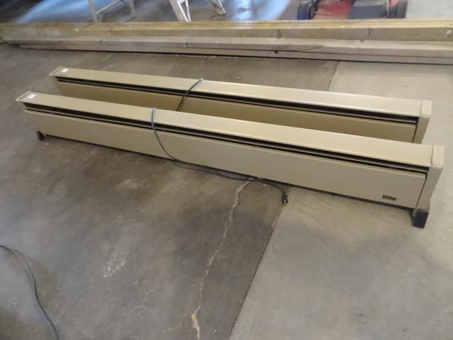 lot 142 image: 72" floor electric radiant hea...