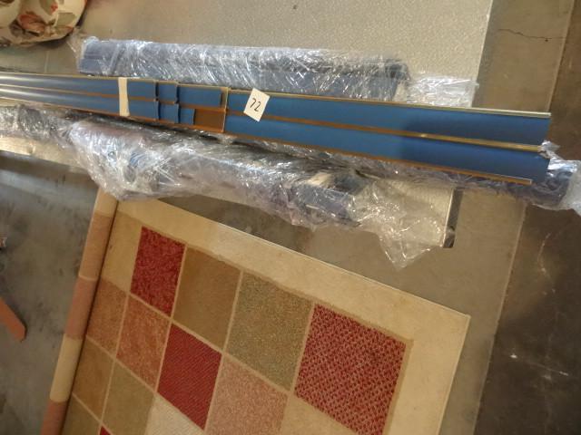 lot 72 image: 4 window blind sets. 73", 24&q...