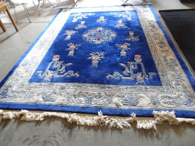 lot 93 image: large persian area rug. No tag for ...