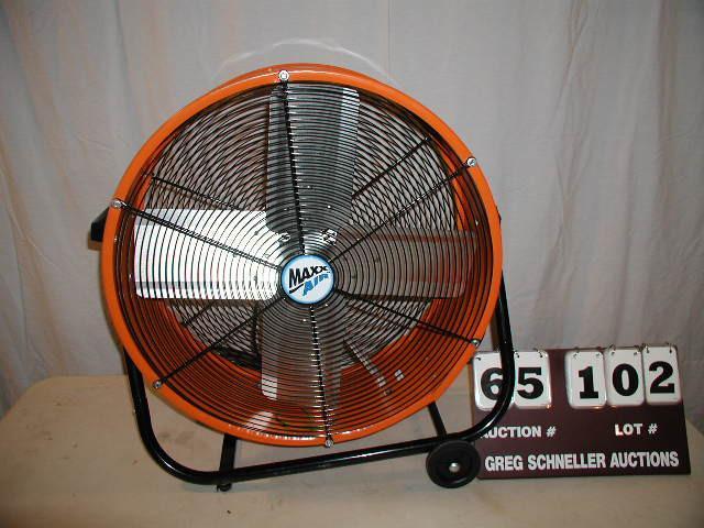 MaxAir 24&quot shop fan, 2 speed m...