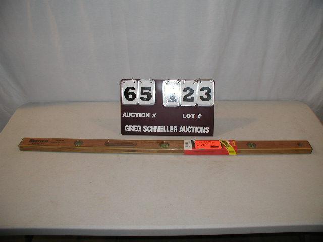 Starrett 48&quot wood level....