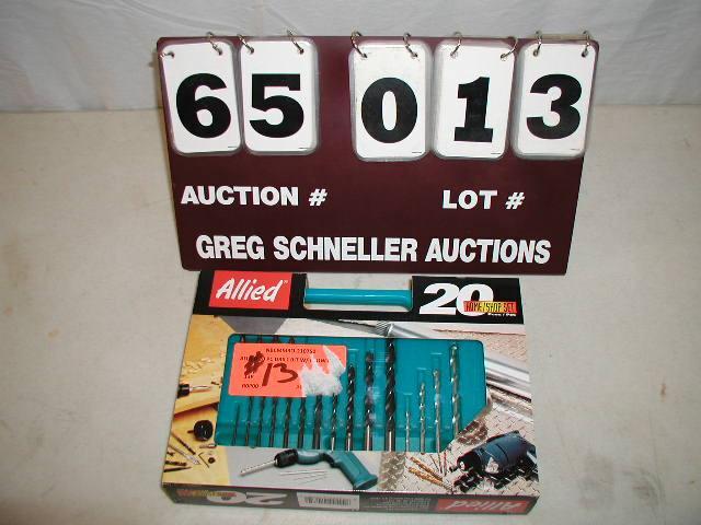 Allied 20 pc drill bit set, high sp...