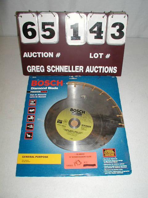 Bosch 14&quot diamond blade....