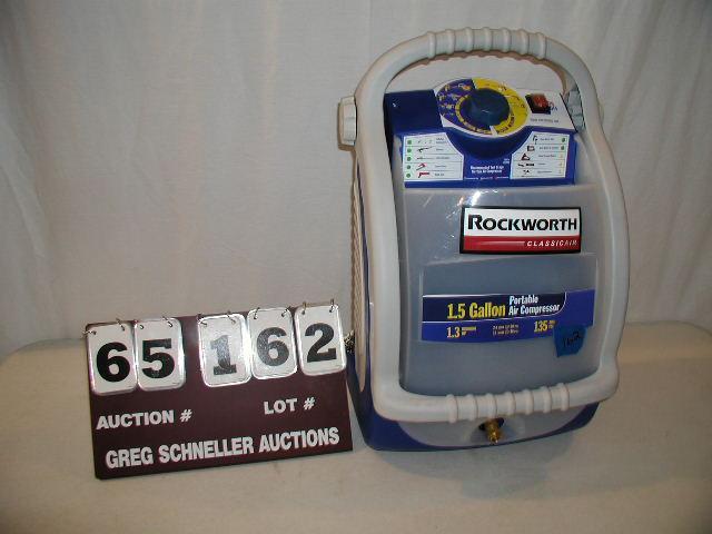 Rockworth 1.3 hp, 1.5 gallon air co...