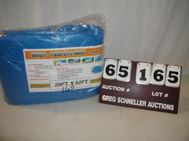 Tarp 26 x 52 multi-purpose tarp, ...