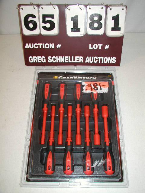 GearWrench 8 pc SAE nut driver set,...