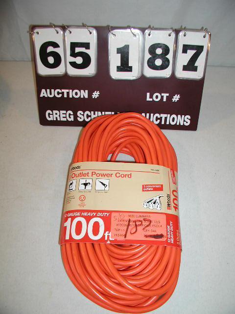 Woods 3 outlet power extension cord...