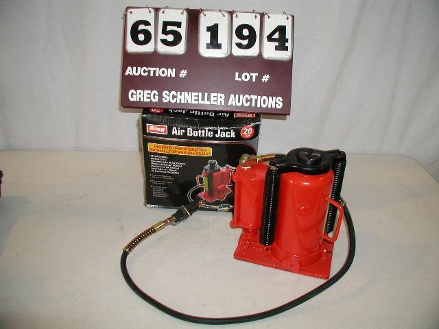 Air bottle jack, 20 ton, heavy duty...
