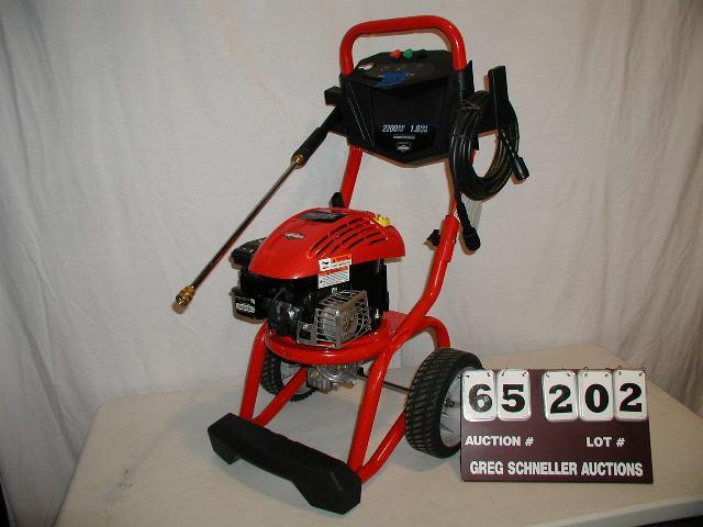Pressure washer, 2200 psi, 5.5 hp B...