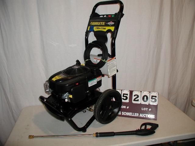 Brute Pressure washer, 2700 psi, 7....