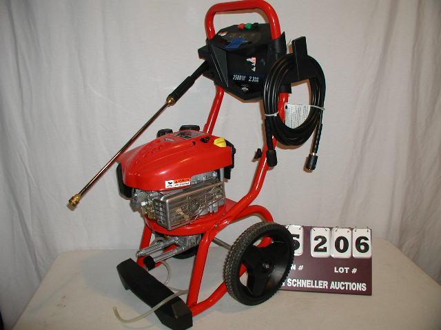 Pressure Washer, 2500 psi, 6.75 hp ...