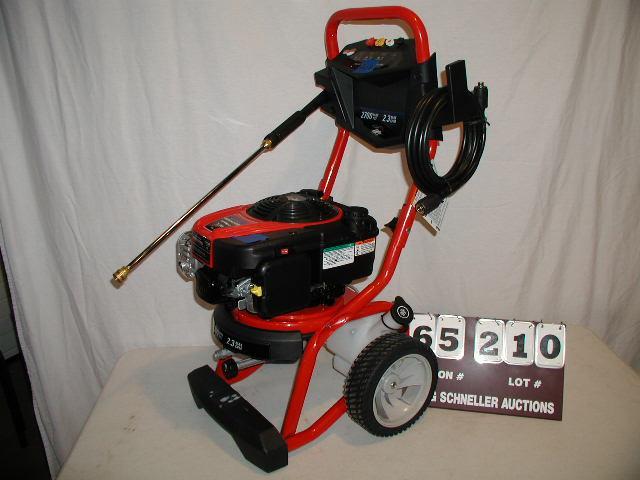 Pressure washer, 2700 psi, 7.75 hp ...