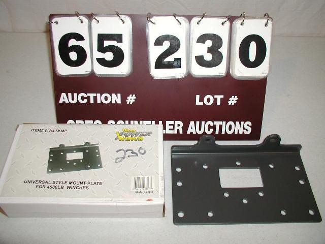 Universal style mount plate for 450...