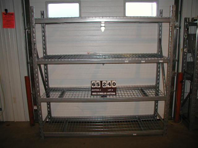 Heavy duty pallet racking, 24&quot...