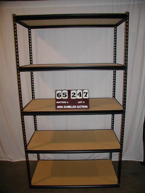 Steel shelving, 48&quot x 24&quot...