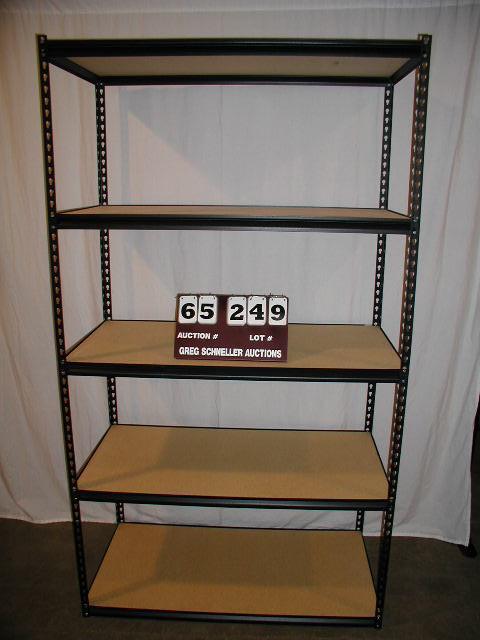 Steel shelving, 48&quot x 24&quot...