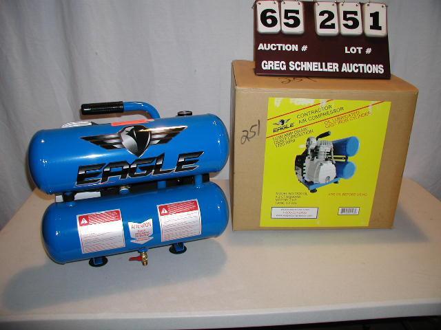 Eagle air compressor, 2 hp,&nbsp 4...