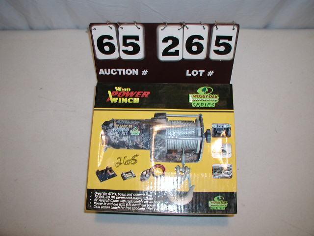 Wood Power 2000 lb winch, Mossy Oak...