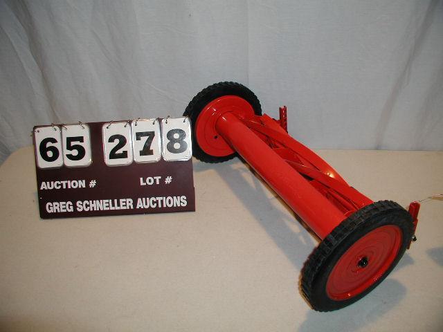Reel mower, 18&quot single gang....