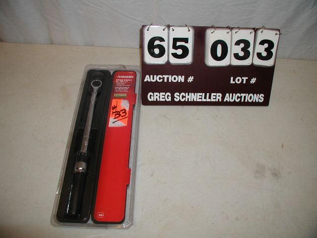Husky 38&quot drive torque wrench...