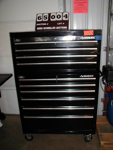 Husky rolling tool box, top &amp b...