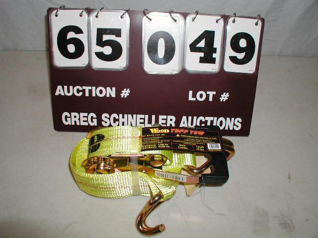 Wood Tuff Tow Double J-hooks ratche...