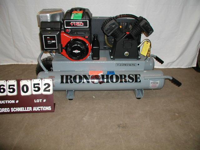 Iron Horse job site air compressor,...