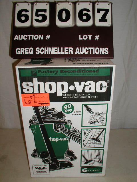 Shop-Vac 6 gallon, wetdry vac with...