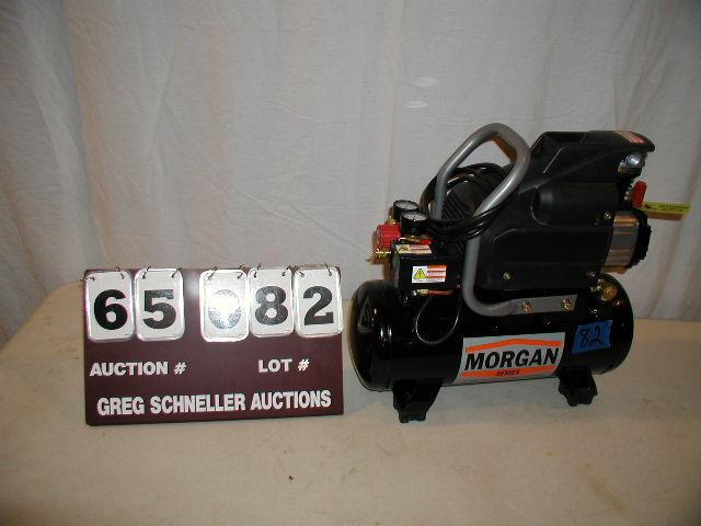 Morgan 3 gal oil lubed air compress...