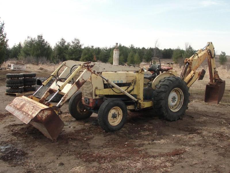 Ford Diesel Tractor Loader Backhoe ...