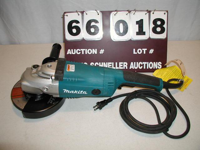 Makita 7&quot angle grinder, 15 am...