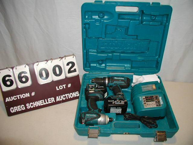 Makita Kit, Drill model #BHP452 and...