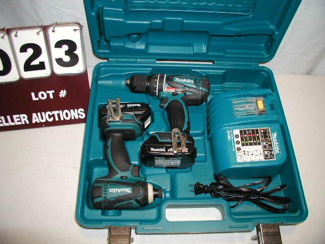 Makita 18 volt LX2 Ni-MH Li-ion com...