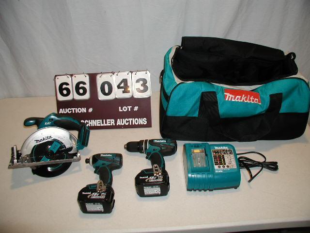 Makita 18 volt 3 piece set.ithium-i...