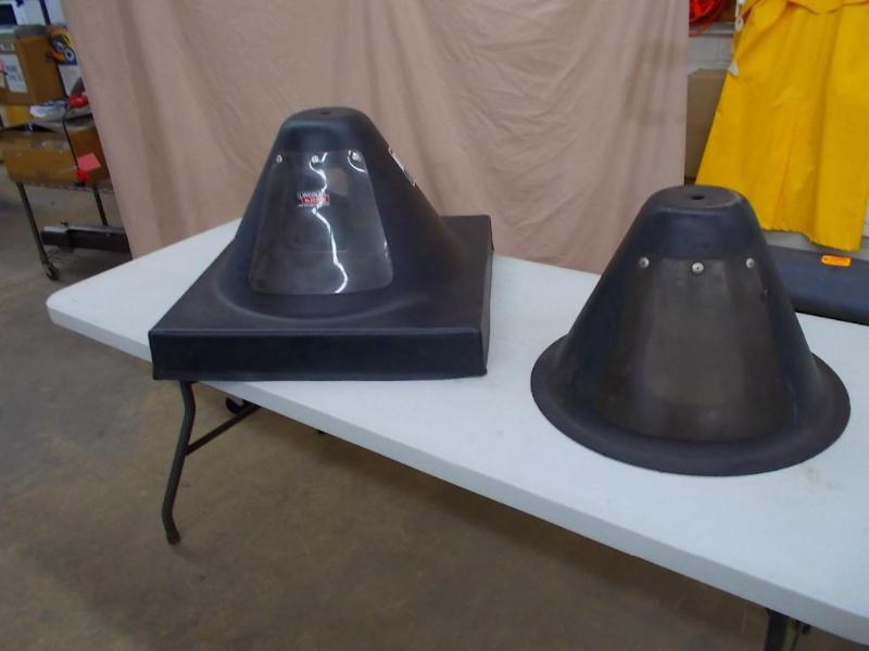 lot 47 image: 2 wire feed covers with inspection ...