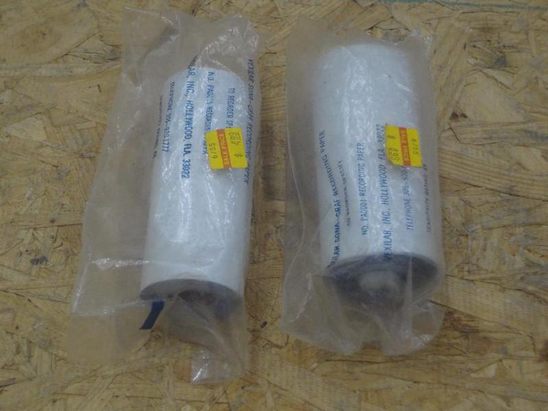(2) Rolls Of Vintage Vexilar Sona-G...